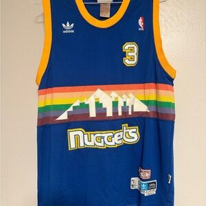 Allen Iverson Adidas Denver Nuggets Jersey #3